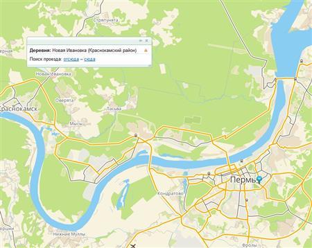Карта краснокамского района пермского края подробная с дорогами и деревнями