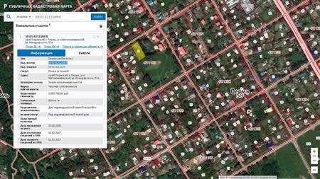 Кадастровая карта пермского