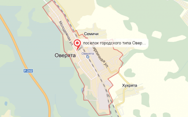 Карта оверята пермский край